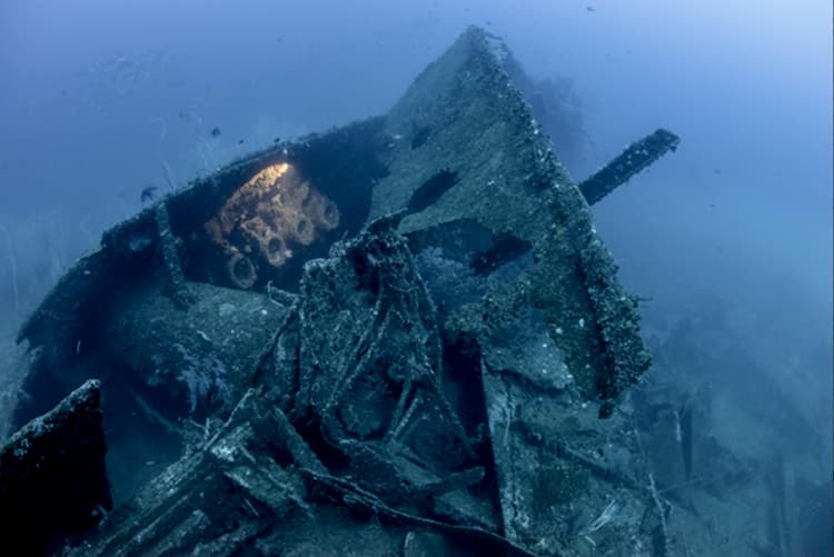 Batticaloa Coast - HMS Hermes